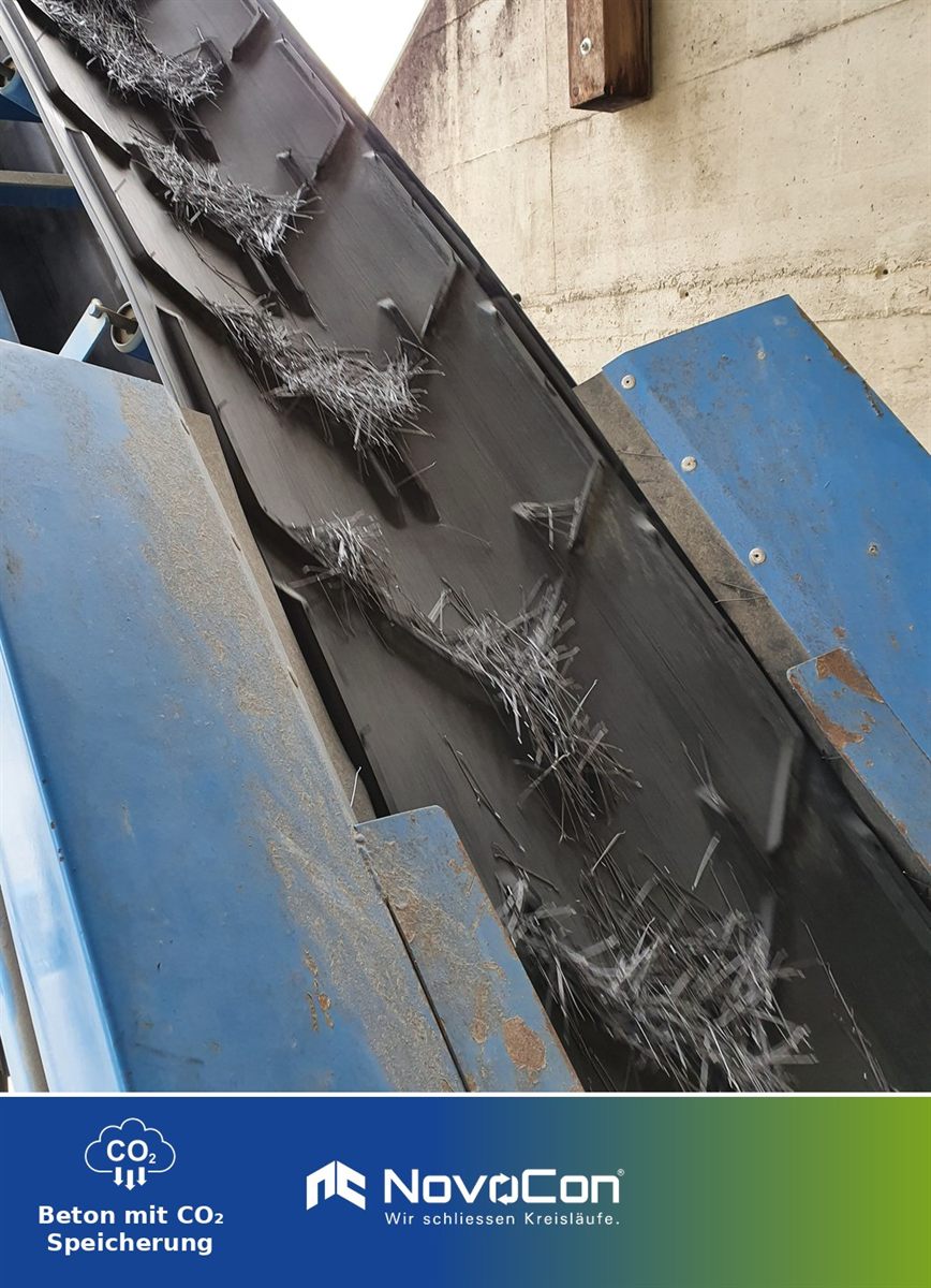 Faserarmierter Beton Faserbeton – NovoCon® Recyclingbeton der Möckli Beton AG, Werk Eschenz und Aawangen