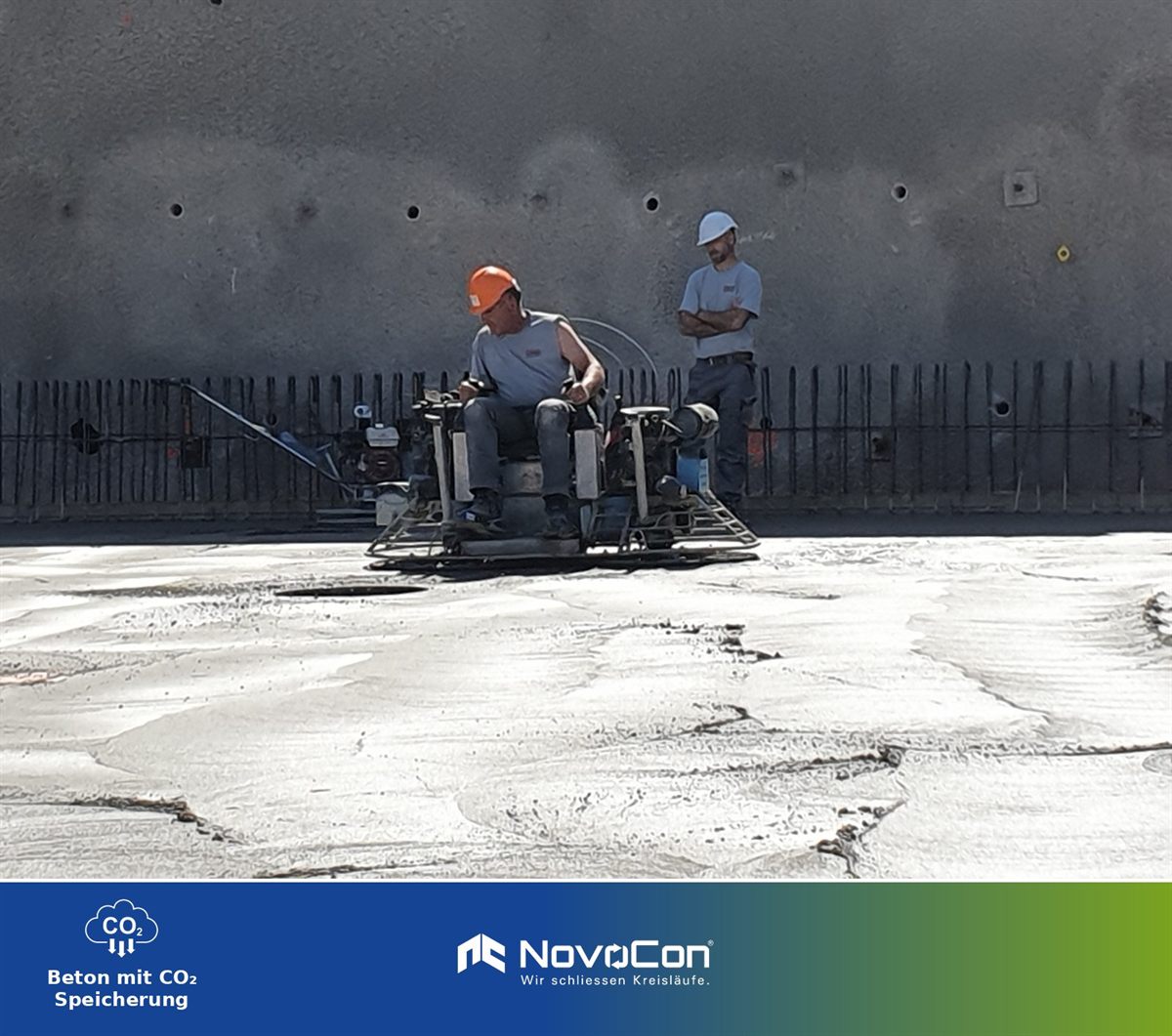 Monobeton Tragschicht + Nutzschicht – NovoCon® Recyclingbeton der Möckli Beton AG, Werk Eschenz und Aawangen