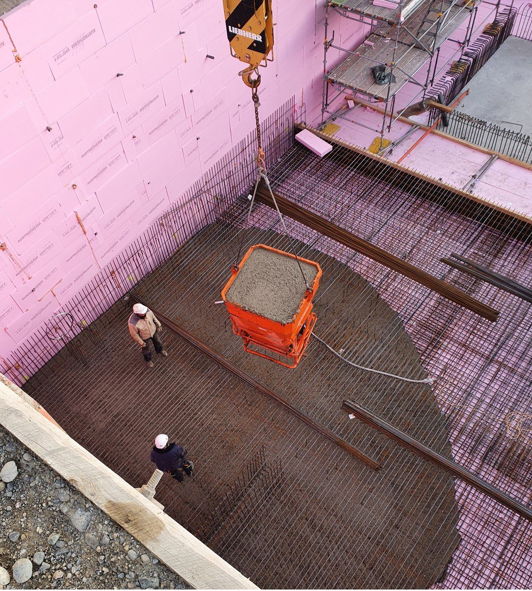 Selbstverdichtender Beton SVB · SCC – Möckli Beton AG, Werk Eschenz und Aawangen