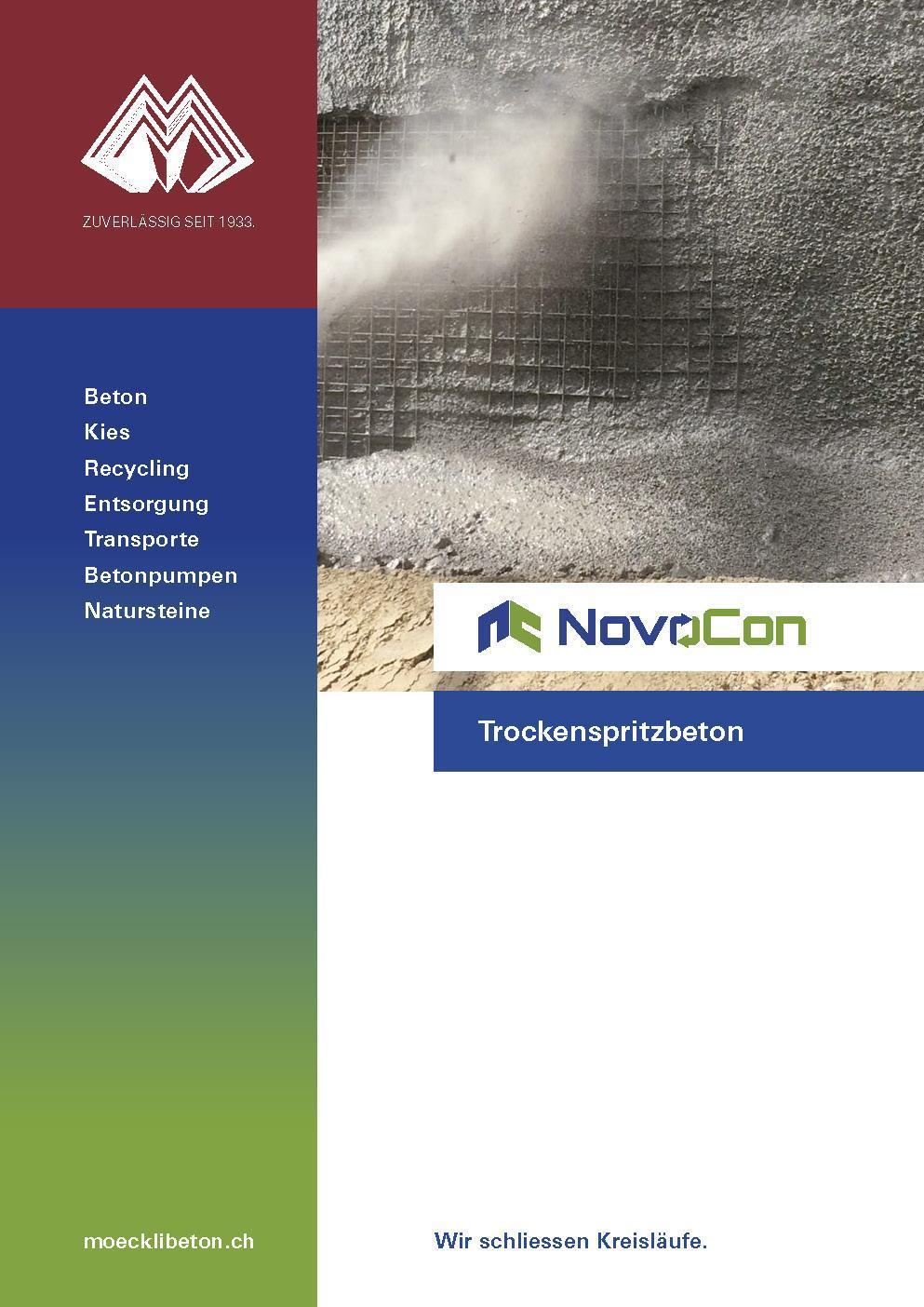 Trockenspritzbeton