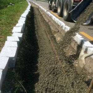  Randsteinbeton mit RC-Beton NovoCon