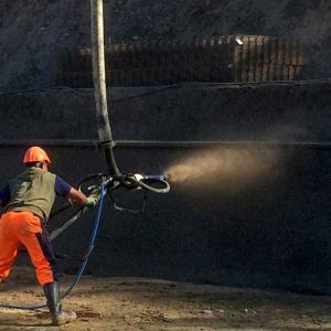  Nassspritzbeton mit RC-Beton NovoCon