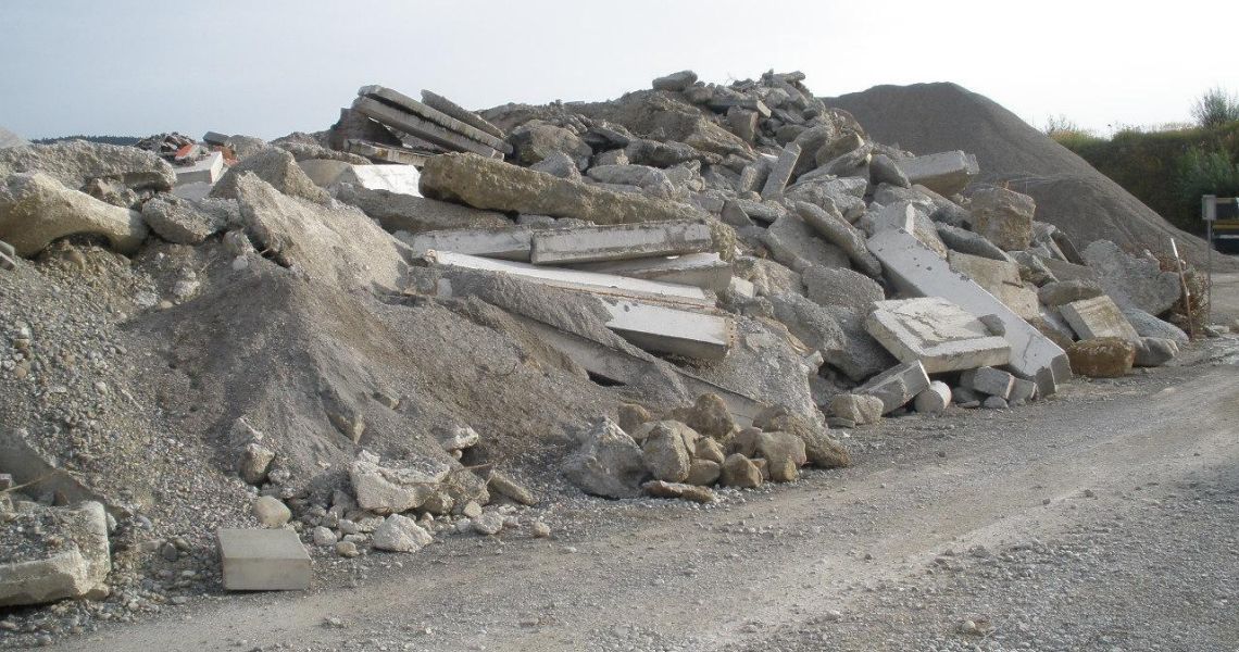 Betonabbruch