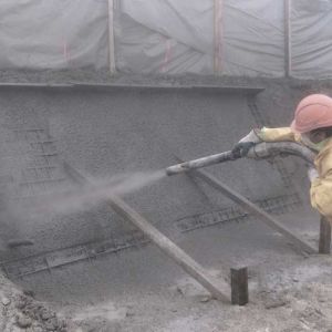 Trockenspritzbeton mit RC-Beton NovoCon